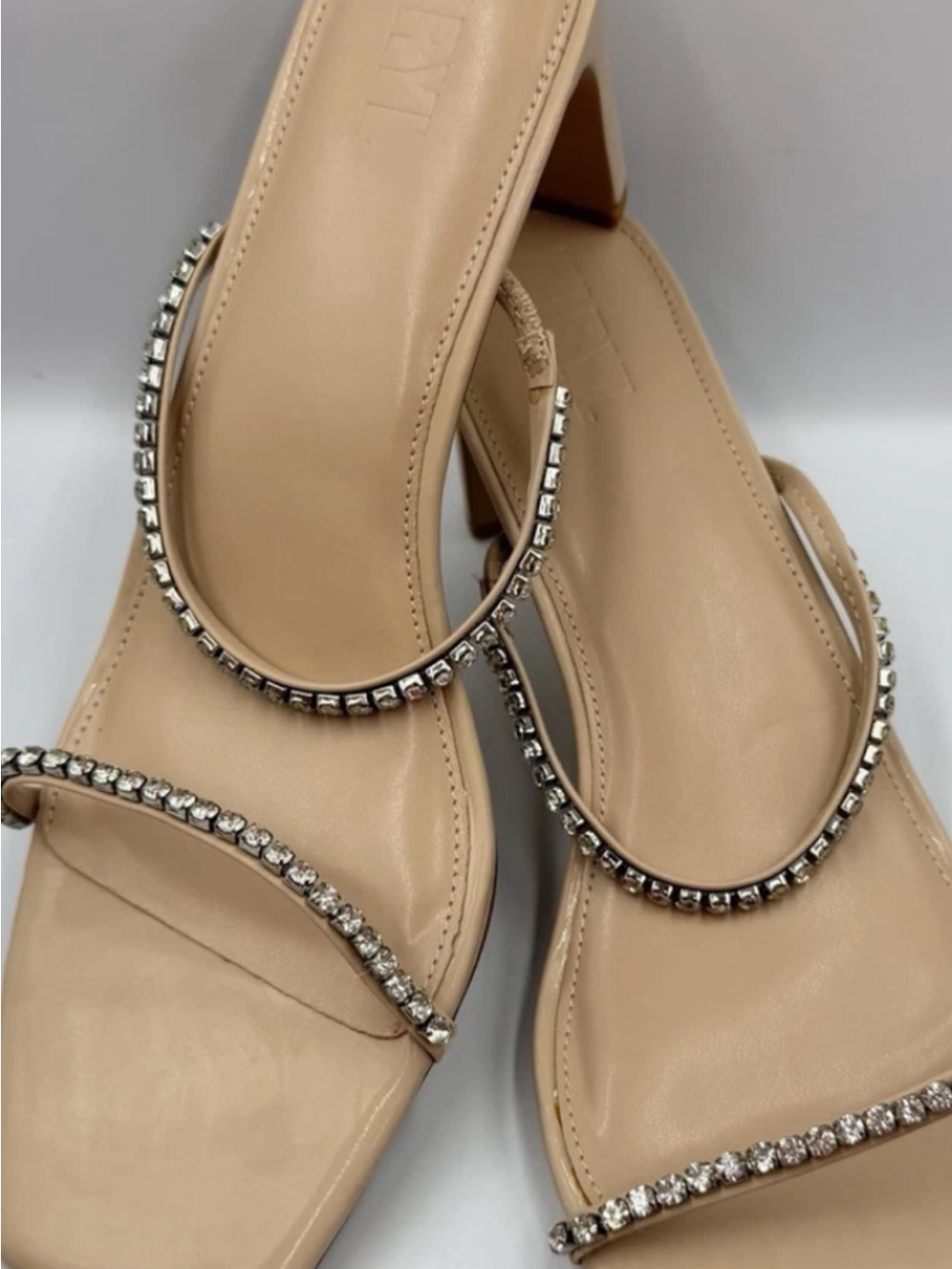 Daryl by Flarlrobin Alexandra Strappy Block Heel Sandals NWOT  Woman’s SIZE 16